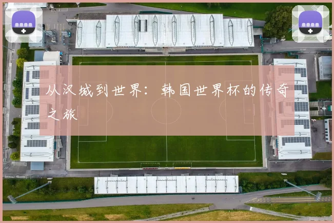 从汉城到世界：韩国世界杯的传奇之旅