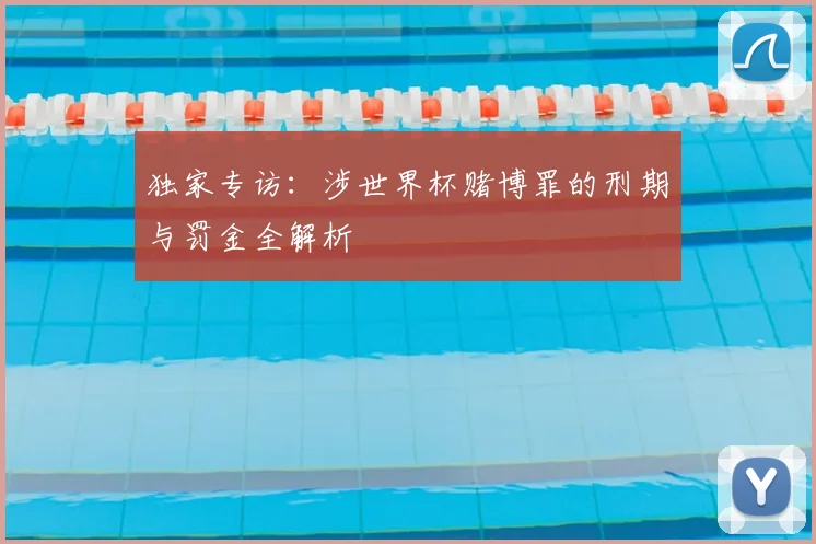 独家专访：涉世界杯赌博罪的刑期与罚金全解析