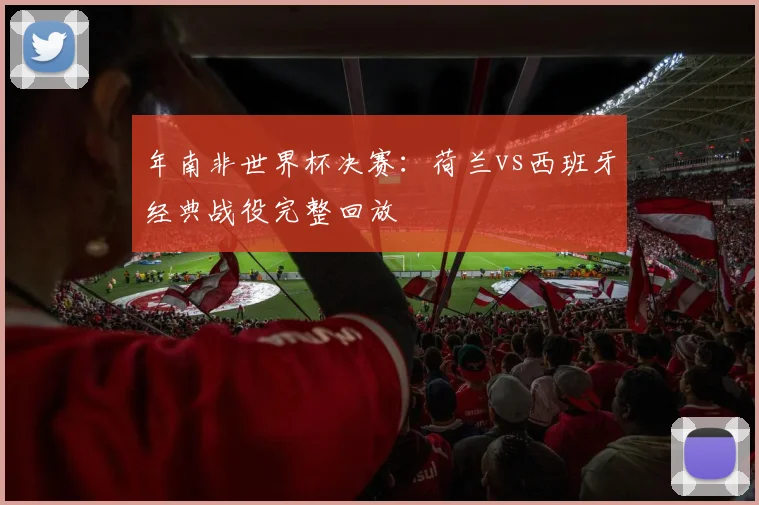 年南非世界杯决赛：荷兰vs西班牙经典战役完整回放
